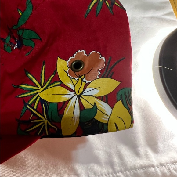 Obey logo patch tree patterned 5-panel strapback adjustable cap - Picture 3 of 6